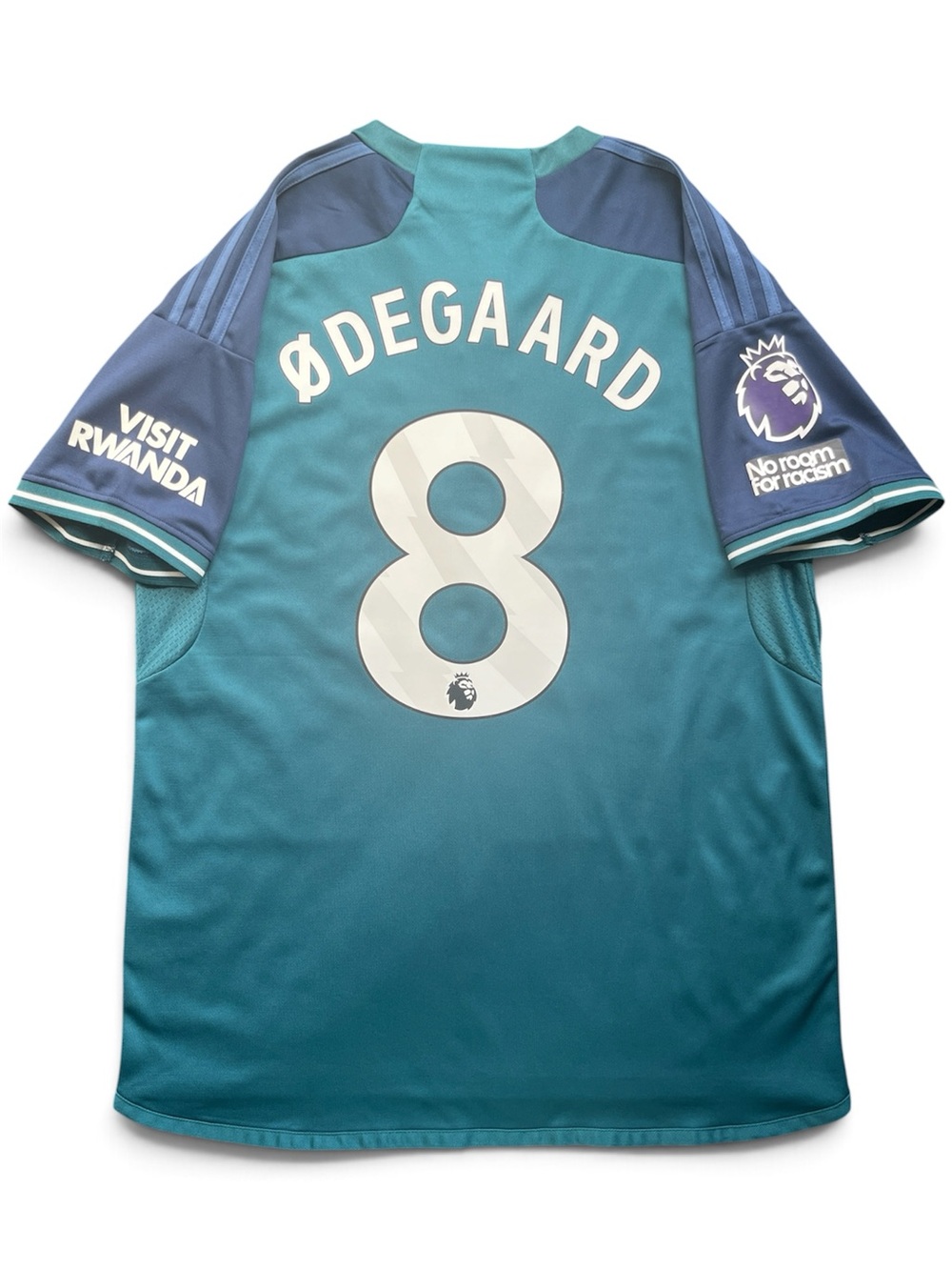 Odegaard #8 Arsenal Soccer Jersey Away 2023/2024 Green